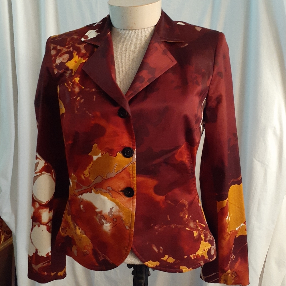Marisa Martin colorful jacket